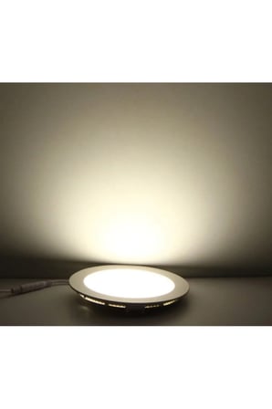 İnoled 6w Yuvarlak Sıva Altı Led Panel 4000k Ilık Beyaz In-tls-2706-03