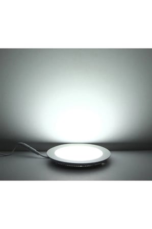 İnoled 24w Yuvarlak Sıva Altı Led Panel 6500k Beyaz In-tls-2724-01
