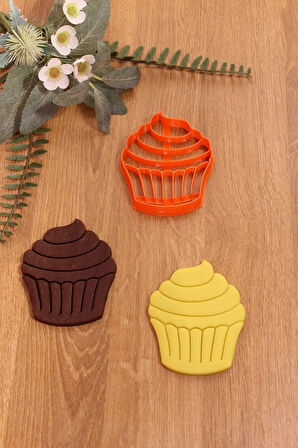 Cupcake Kurabiye Kalıbı ve Hamur Şekillendirici