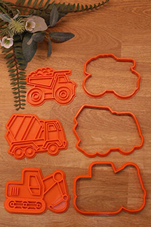 Kamyon Kepçe Beton Mikseri Iş Makineleri Kurabiye Kalıbı Ve Hamur Şekillendirici