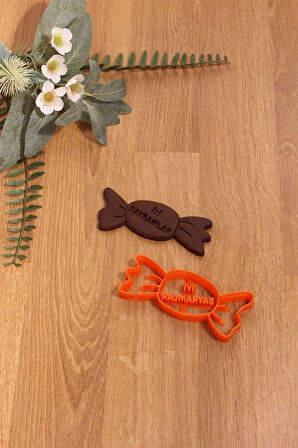 Ramazan Özel Bayramınız Mübarek Olsun Bayram Şekeri Kurabiye Kalıbı 3'lü Set