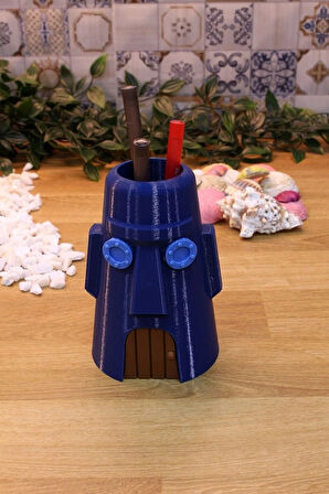 Moai Evi Dekoratif Aksesuar Diş Fırçalık