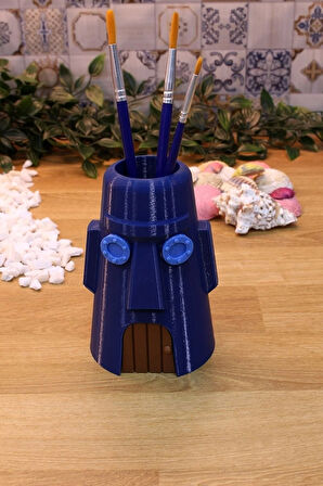 Moai Evi Dekoratif Aksesuar Diş Fırçalık