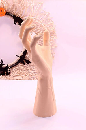 Halloween Cadılar Bayramı Dekoru Zombi El Figürü Dekoratif Obje