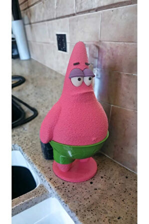 Star Yıldız Bulaşık Teli Tutucu Organizer Dekoratif Düzenleyici