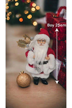 Yılbaşı Dekoru Noel Baba 23 cm