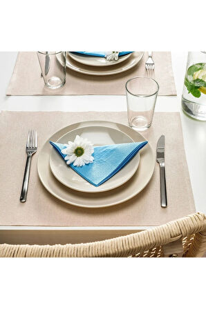 Büyük Mavi Renkli Kağıt Peçete 40x40 cm 25 Adet