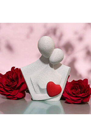 Sevgililer Günü Özel Sevgili Kalpli Dekoratif Obje Hediye