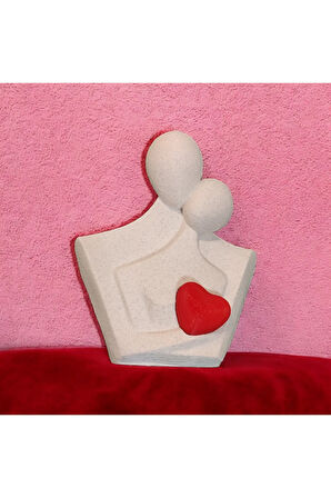 Sevgililer Günü Özel Sevgili Kalpli Dekoratif Obje Hediye