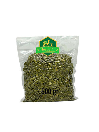 Heybeli Aktar Baharat Kabak Çekirdeği İçi Çiğ Kavrulmamış 500 gr (Vakumlu Ambalaj)