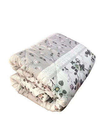 Royam Çift Kişilik Lüx Kalın Desenli Renkli Silikon Yorgan 195 x 215