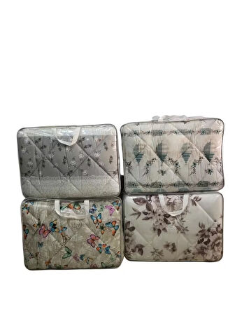 Royam Çift Kişilik Lüx Kalın Desenli Renkli Silikon Yorgan 195 x 215
