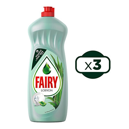 Fairy Losyon Bulaşık Deterjanı 750 Ml Aloevera X 3 Adet