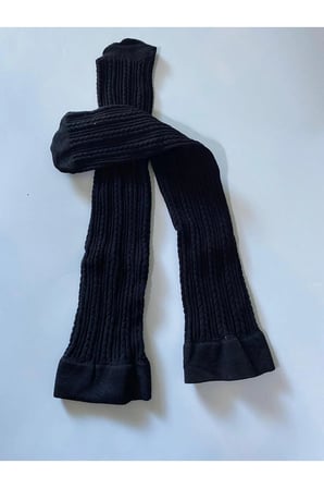 3^Lü Knıt Kabartma Triko 200 Den Örgü Desenli Kışlık Renkli Dizaltı Pantolon Çorabı ( 3 Adet Çorap )