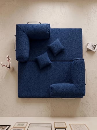 Legom İkili Sünger Koltuk Yatak Olabilen Kanepe Çok Amaçlı Çift Kişilik Aktivite Eco Koltuk 90x180cm