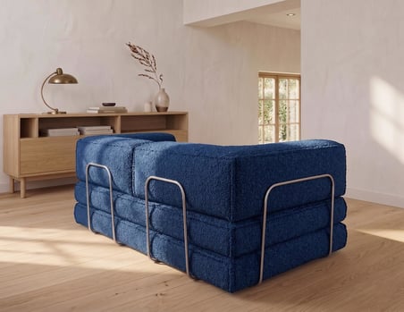 Legom İkili Sünger Koltuk Yatak Olabilen Kanepe Çok Amaçlı Çift Kişilik Aktivite Eco Koltuk 90x180cm