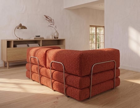 Legom İkili Sünger Koltuk Yatak Olabilen Kanepe Çok Amaçlı Çift Kişilik Aktivite Eco Koltuk 90x180cm
