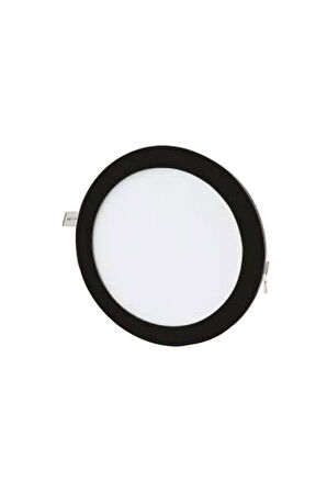 CT-5129 18W/6400K SLİM LED PANEL ARMATÜR (SİYAH KASA) BEYAZ (6ADET) CATA