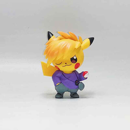 Pokemon Pikachu Kawaii Naruto Anime Karakter 9cm Figür Biblo 1 adet naruto0011