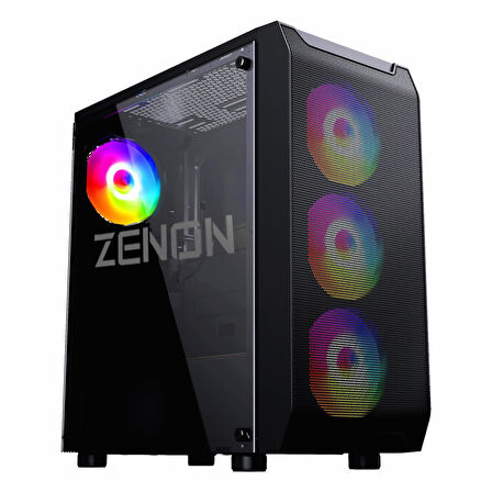 Zenon Gaming LWL102 Ryzen 7-5700X 32GB 1TBSSD RTX5060 650W FreeDOS Masaüstü Bilgisayar