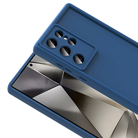 Galaxy S25 Ultra Kılıf Kamera Korumalı Ananas Silikon Kapak