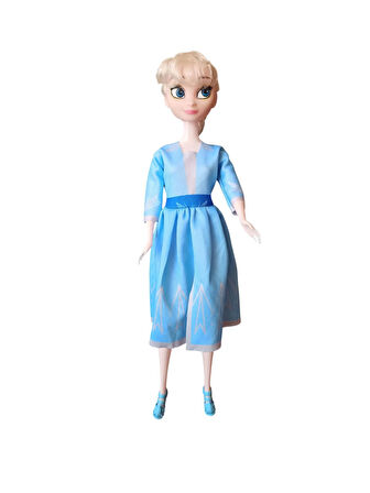 Frozen Anna ve Elsa Oyuncak Bebek Seti - 2 Büyük, 2 Küçük