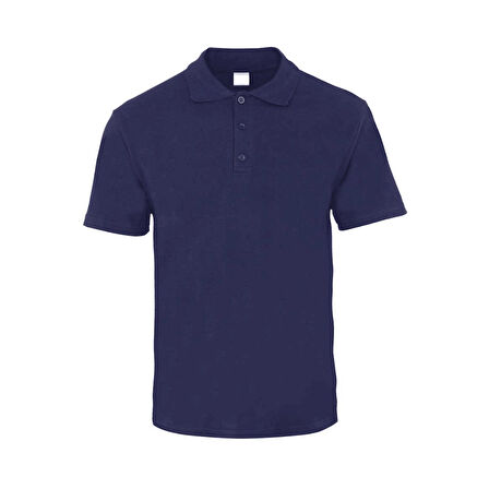 KANT Penye Kumaş Polo Yaka Kısa Kollu Tshirt Lacivert