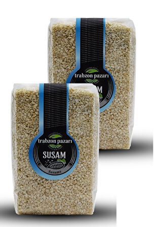 Doğal Çiğ Beyaz Susam 2x190 gr