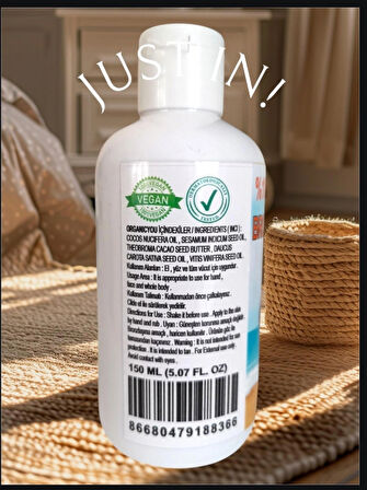 ORGANICYOU Organıc You Natural Bronzlaştırıcı Yağ %100 Doğal 150 ml