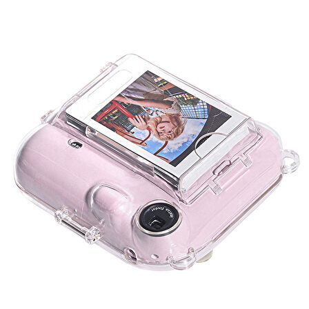 Instax Mini 12 Makine Uyumlu Şeffaf Koruyucu Kılıf-FORSIBP079