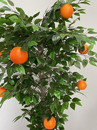 Yapay Portakal Ağacı 180cm Doğal Görünümlü Yapay Ağaç