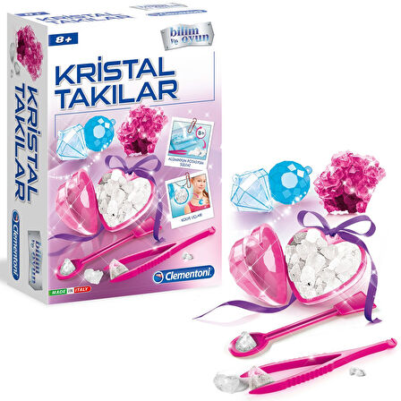 FABBATOYS 64599 Kristal Takılar Bilim ve Oyun +8 yaş