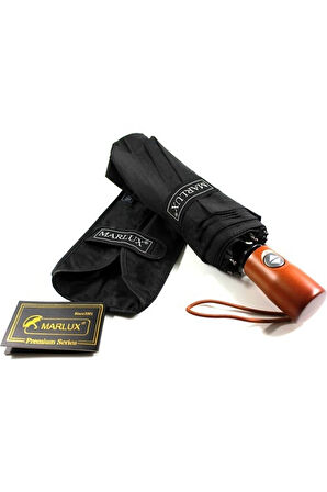 Marlux Wood Series Tam Otomatik 10 Telli Lüx Unisex Şemsiye