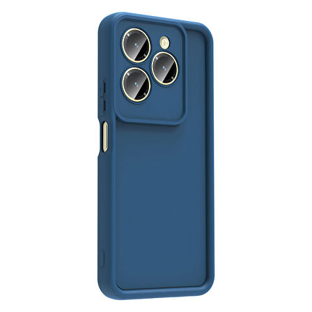 İnfinix Hot 40 Kılıf Kamera Korumalı Ananas Silikon Kapak