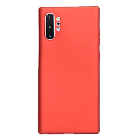 Gpack Samsung Galaxy Note 10 Plus Kılıf Premier Silikon Esnek Arka Koruma