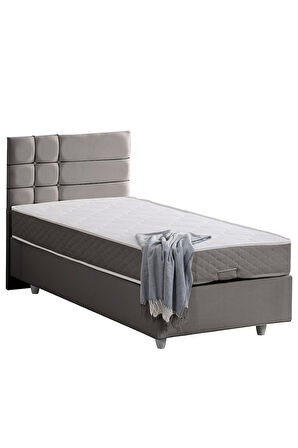 Almada Tek Kişilik Baza Başlık Letto Yatak Seti