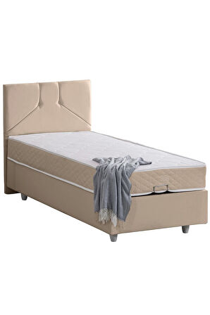 Wick Tek Kişilik Baza Başlık Letto Yatak Seti
