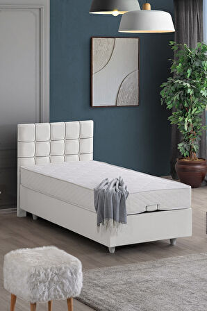Tavira Tek Kişilik Baza Başlık Letto Yatak Seti