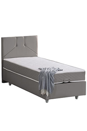 Wick Tek Kişilik Baza Başlık Letto Yatak Seti