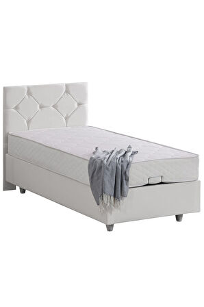 Glamis Tek Kişilik Baza Başlık Letto Yatak Seti