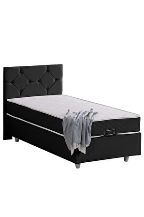 Glamis Tek Kişilik Baza Başlık Letto Yatak Seti