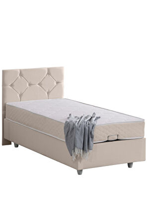 Glamis Tek Kişilik Baza Başlık Letto Yatak Seti