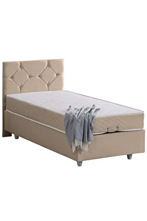 Glamis Tek Kişilik Baza Başlık Letto Yatak Seti