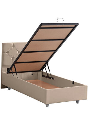 Glamis Tek Kişilik Baza Başlık Letto Yatak Seti