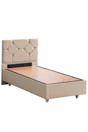 Glamis Tek Kişilik Baza Başlık Letto Yatak Seti