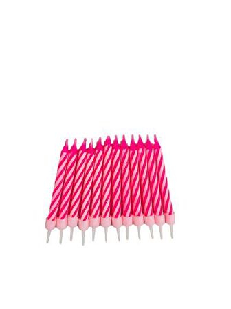 PASTA MUMU PEMBE 7CM 12'Lİ