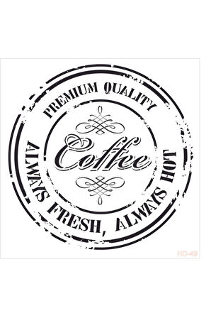 Home Decor Stencıl Hd-49 45x45