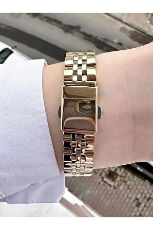 Ferrucci Çelik Su Geçirmez Rosegold Şık Kadın Kol Saat+Bileklik Hediyeli