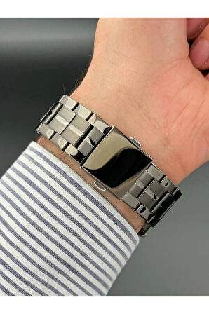 Ferrucci Siyah Çelik Full Fonksiyonlu+Takvimli Erkek Kol Saati+Bileklik