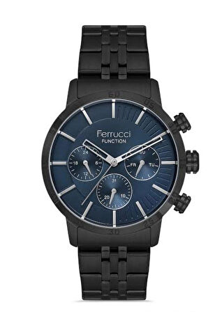 Ferrucci Çelik Erkek Kol Saati Fonksiyonları Aktif